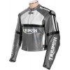 Triumph Classic Grey Motorcycle Armoured Leather Biker Jacket 